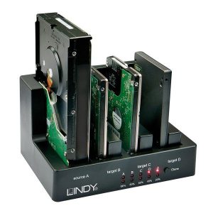 Alta posibilitate de utilizare a hardului scos din laptop sau desktop - Docking Station LINDY